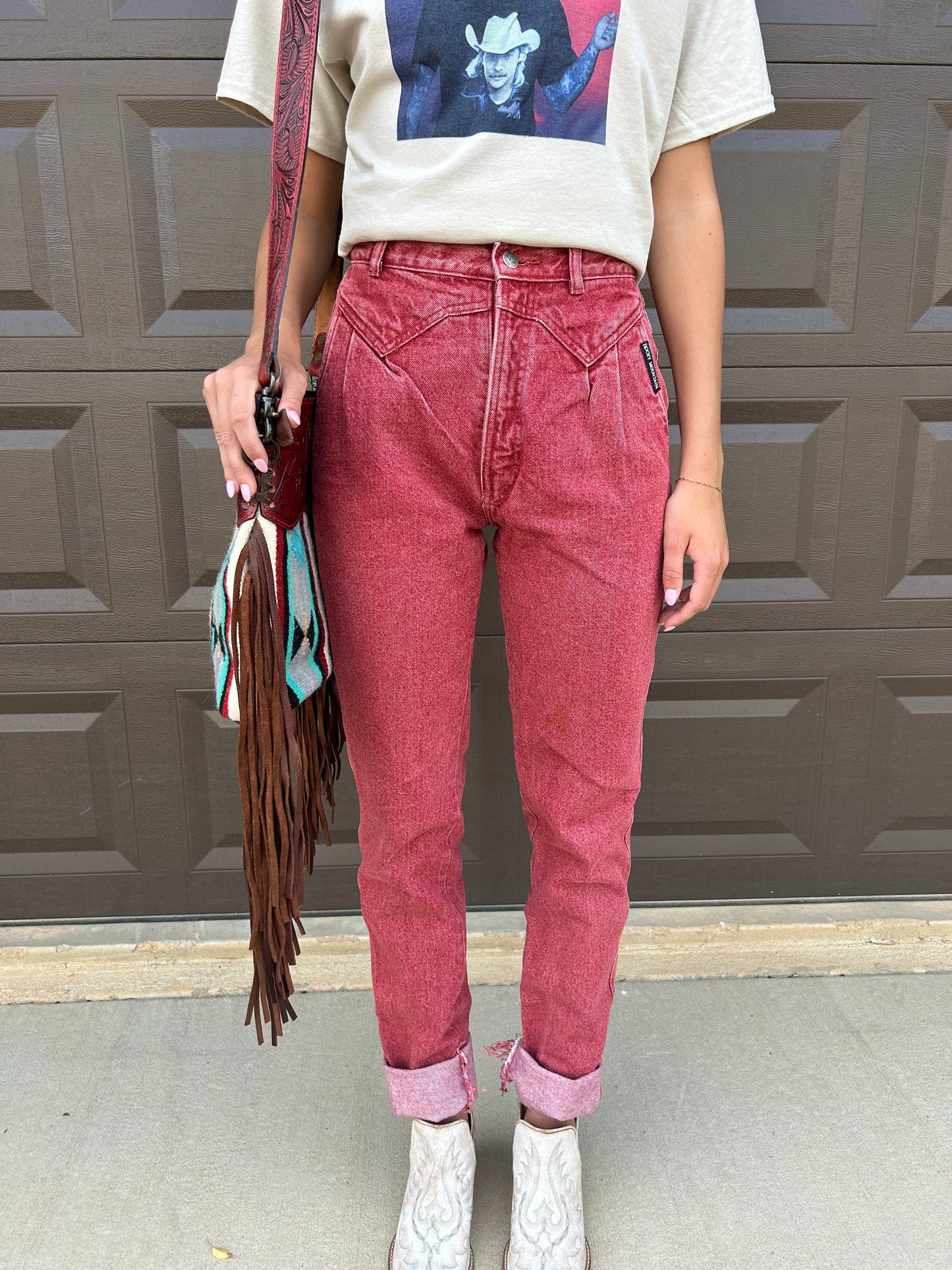 Red Rocky Mountain Jeans