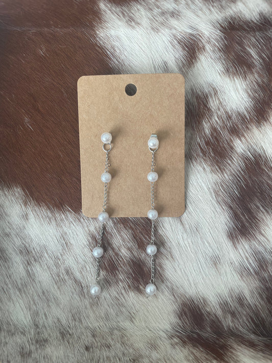 Pearl Drop Earrings