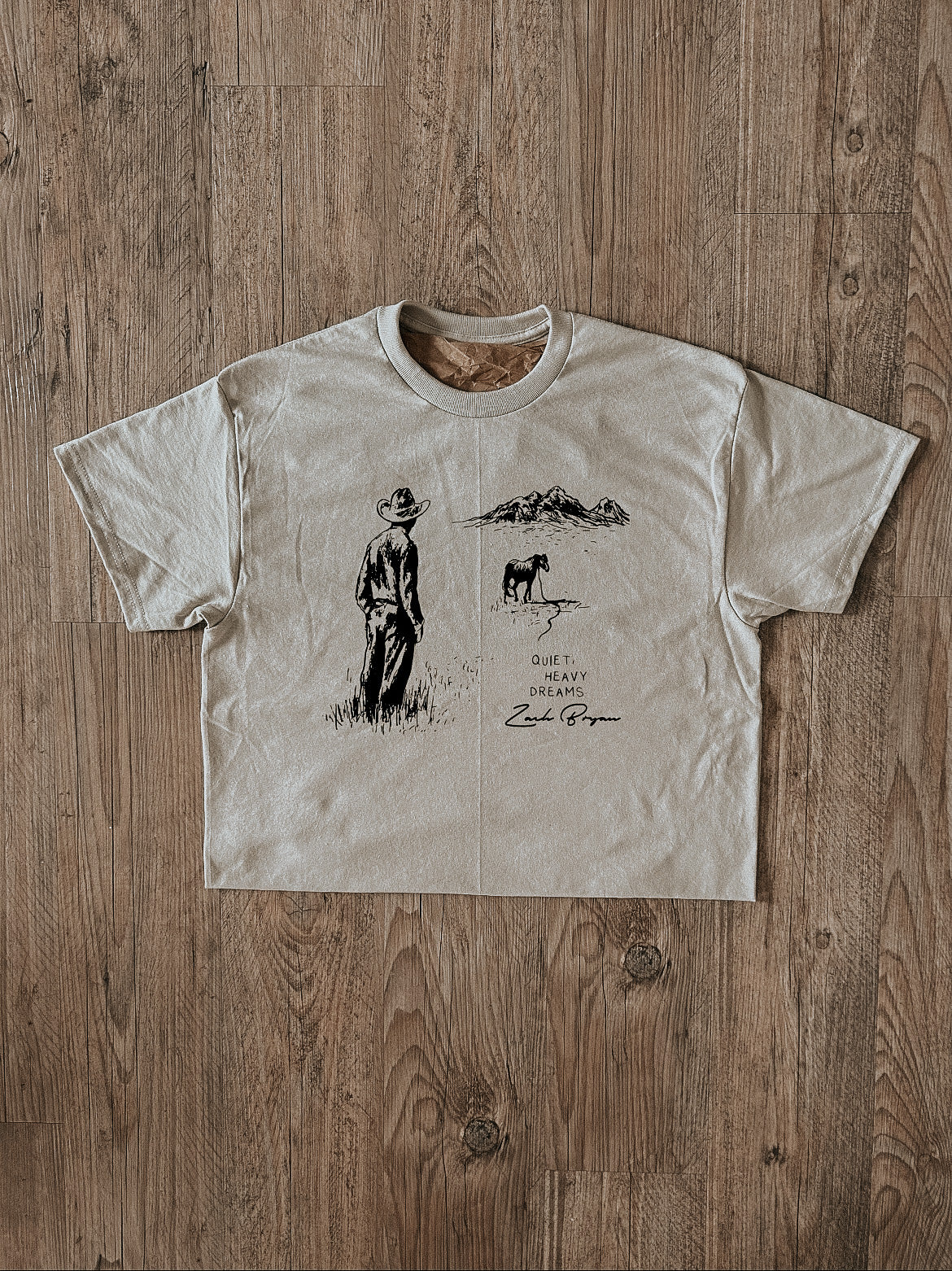 Quiet Heavy Dreams: Zach Bryan Tee