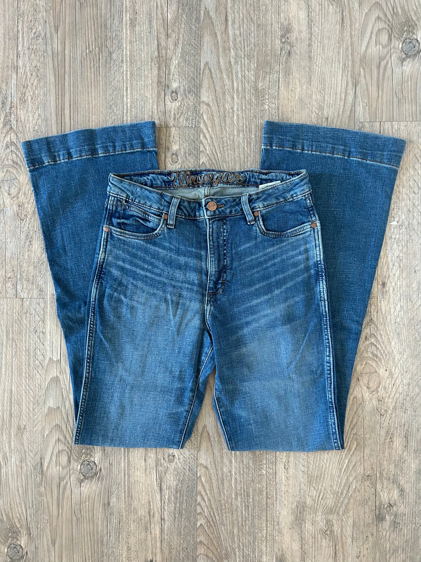 Wrangler Dixie Jeans- Medium Wash